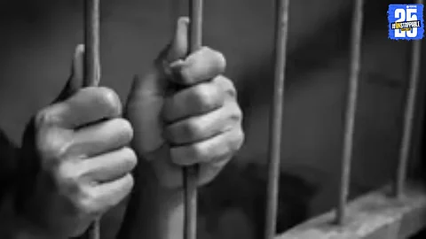 Police officials with the arrested accused involved in looting devotees in Rahuri; all six in custody for five days.