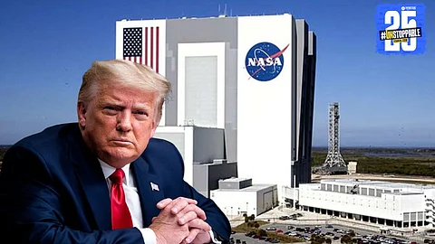 NASA headquarters where major staff layoffs have been announced amid policy shifts linked to former President Donald Trump's administration.
