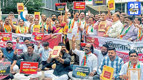 NCP Protest