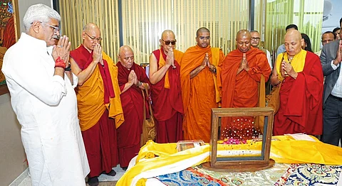 पिप्रहवा बुद्ध अवशेष
१२७ वर्षानंतर भारतात