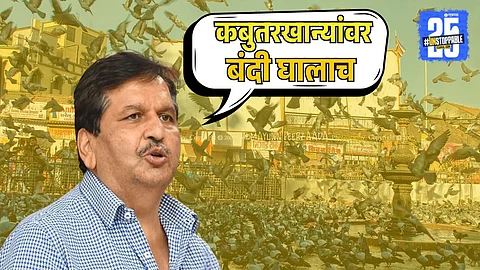 Mangal Prabhat Lodha says on kabutarkhana