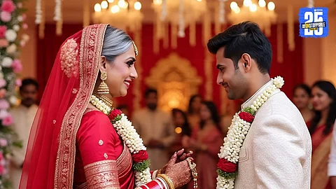 50-year-old woman Jyoti Devi and 18-year-old Kanhai Kumar from Bhagalpur, Bihar, made headlines after marrying against family wishes, triggering a police complaint from the woman's daughter.