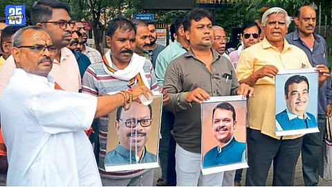 Milk Abhishek Protest