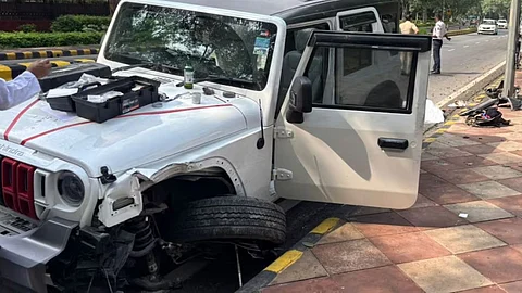 Delhi Thar Accident, one died