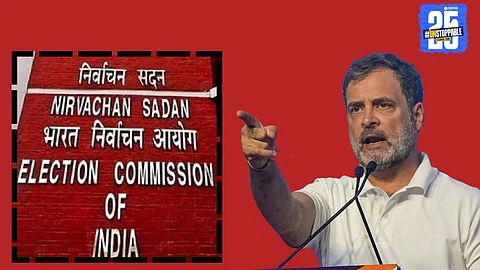 "EC Challenges Rahul Gandhi: Prove Claims or Apologize to the Nation"