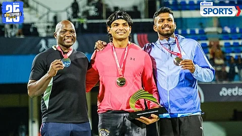 Neeraj Chopra, Julius Yego, Rumesh Pathirage