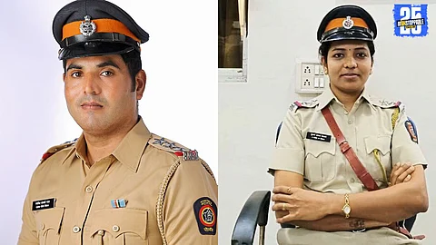 Pawar family from Mahigaon celebrates as two members secure promotions in the Satara police force.
