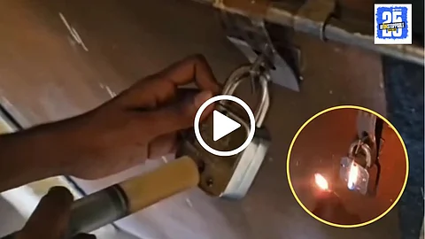 syringe and petrol lock