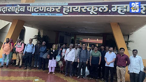 Karad-Chiplun route blocked after torrential rains; stranded passengers shifted from ST bus.