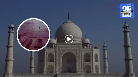 taj mahal inside photo