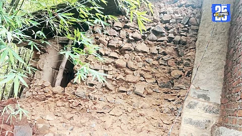 Monsoon Fury in Dhebewadi: Houses Collapse, Residents Terrified