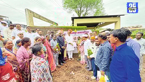 Rahimatpur: Land Handed Over to Gosavi Community for Cemetery