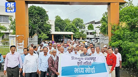 Senior citizens lead protest in Solapur, demanding a DJ-free city; march reaches Collector and Police Commissioner.