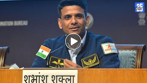 Shubhanshu Shukla press conference