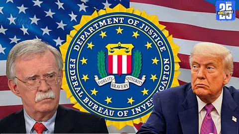 FBI officers conducting a raid at the former US National Security Advisor’s residence, sparking major political and security debates.