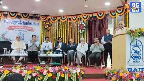 Dr. Prakash Amte stresses that work awakens self-confidence and helps eradicate social inequality.