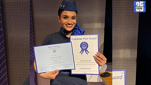 Dream Come True! Akshata Shete Becomes Air Hostess with Indigo Airlines