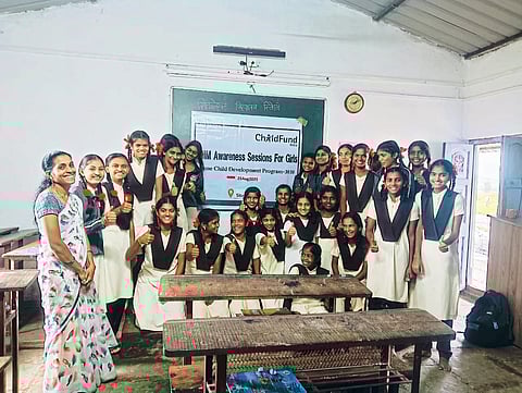 ‘चाइल्ड फंड इंडिया’च्या वतीने 
किशोरवयीन मुलींना मार्गदर्शन