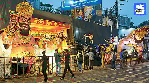 Pune Ganesh Festival : जिवंत देखावे ठरताहेत आकर्षण; पेठांमधील मंडळांची ऐतिहासिक अन् पौराणिक देखाव्यांची परंपरा कायम