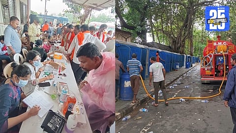 Heath Service to Maratha Reservation Protester