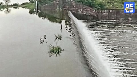 Khairi Medium Project Overflows; Jamkhed’s Largest Dam on Alert
