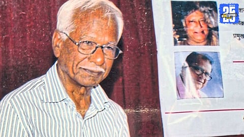 “Ambedkarite activist Damu More, who conveyed Babasaheb Ambedkar’s Nirvana news, passes away.”