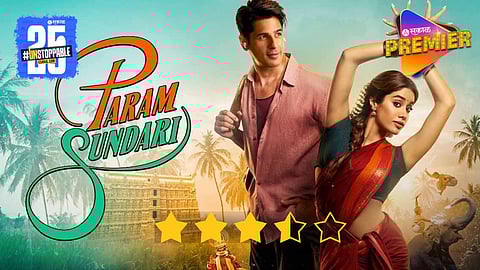 Movie Review : परम सुंदरी -सहजसुंदर अभिनयाची उत्कंठावर्धक प्रेमकहाणी