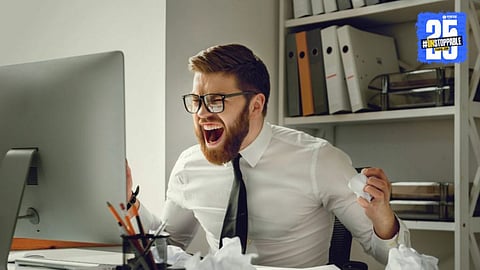 frustrated employee