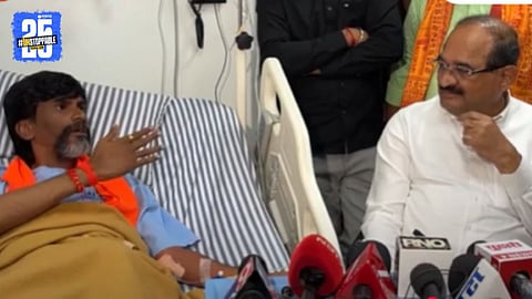 Manoj Jarange: विखे पाटील मनोज जरांगेंच्या भेटीला; भुजबळांना म्हणाले, चर्चेत का सहभागी झाला नाहीत?