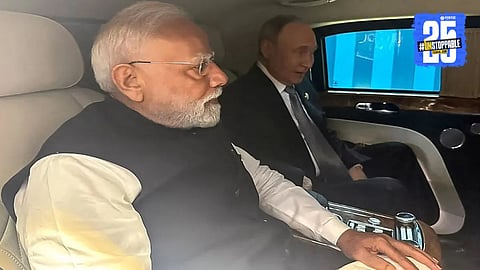 Russian President Vladimir Putin shares what he discussed privately with Indian Prime Minister Narendra Modi during their car ride.
