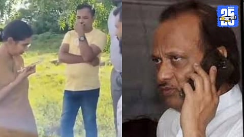 IPS Anjali Krishnan confronted illegal excavation in Solapur District, leading to Ajit Pawar’s controversial video call and FIR against villagers.