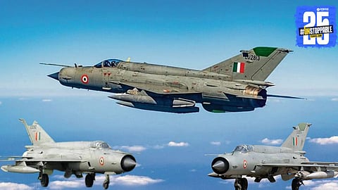 Indian Air Force bids farewell to MiG-21 fighter jets after over six decades of dedicated service in safeguarding the nation.