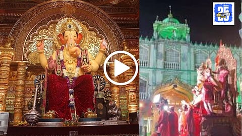 Lalbaugcha Raja Hindustani Mosque Halt Video