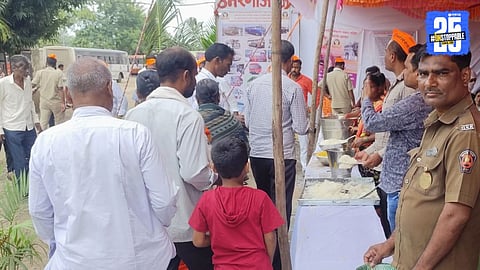ST Workers Organize Mahaprasad Seva