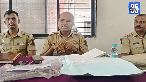 Shrirampur police crackdown: 7 pistols seized, 6 accused arrested after firing case.