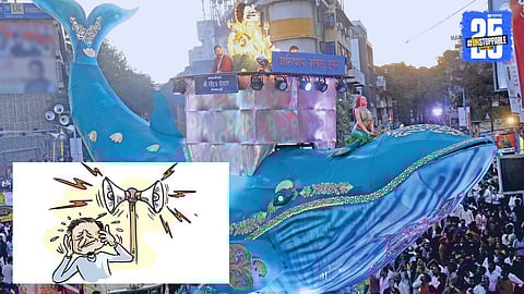 Noise Pollution in Pune Laxmi Road Reaches Record 109 Decibels