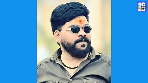 Police inspecting the accident spot near Islampur bus stand where a two-wheeler was hit, leaving one dead and another critically injured.