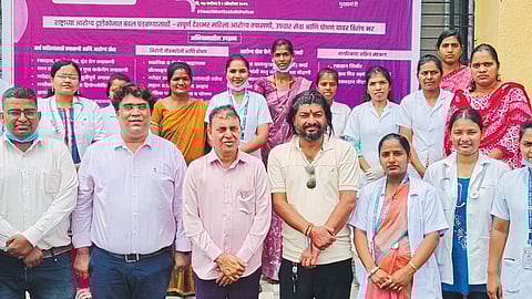 पाबळ येथे ‘स्वस्थ नारी सशक्त परिवार अभियान’