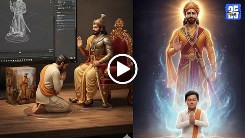 Make your 3D video with shivaji maharaj
