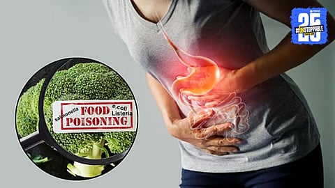 "Ambulances rush patients after 38 people suffer food poisoning from Varai flour in Vaduj region."