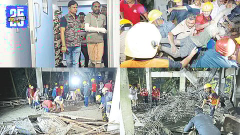 Kolhapur Building Slab Collapse
