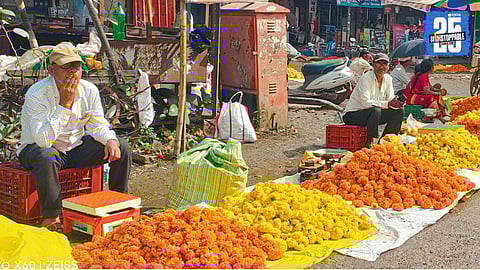 Dussehra Flowers Market