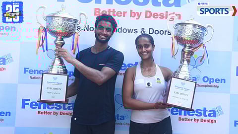 Manish Sureshkumar and Vaishnavi Adkar