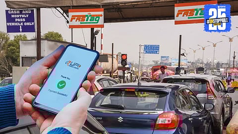 “New FASTag rule allows UPI payments, helping vehicle owners save money on toll charges.”