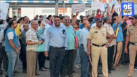 Khadki Protest