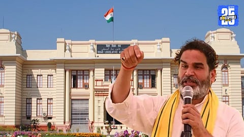 Prashant Kishor addressing media after Bihar Assembly election dates were announced, highlighting his views on upcoming political strategies.