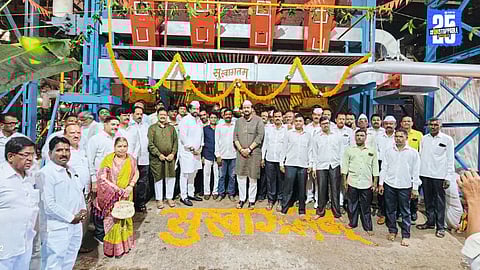 Pratapgad to Run on Own Resources, Says Shivendra Raje Bhosale; Sonagaon Boiler Lighting Ceremony Held