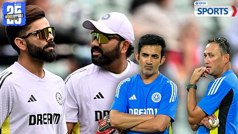 Virat Kohli, Rohit Sharma, Gautam Gambhir, Ajit Agarkar