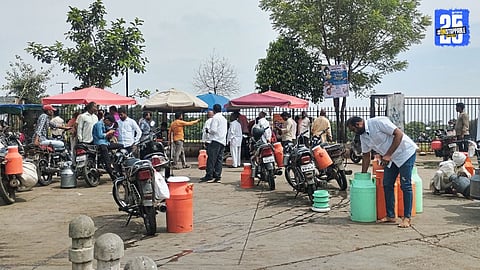 Customers queue up to buy buffalo milk at ₹120 per litre during Kojagiri night; 8,000 litres sold in local markets.