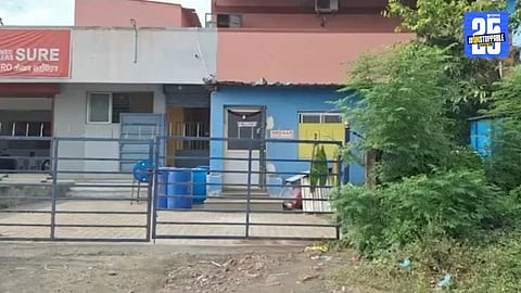 Tamil Nadu Drug Control Department officials inspecting Srisan Pharmaceuticals factory after reports of cough syrup contamination that led to multiple child deaths.
